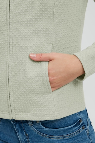 Fransa Sweatjacke in Grün