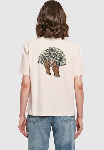Miss Tee Shirt 'B**** Better' in Beige