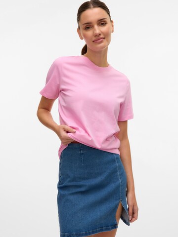 VERO MODA Shirt 'VMPAULINA' in Pink: front