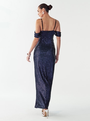 BWLDRHaljina 'Amaliah' - plava boja: stražnji dio