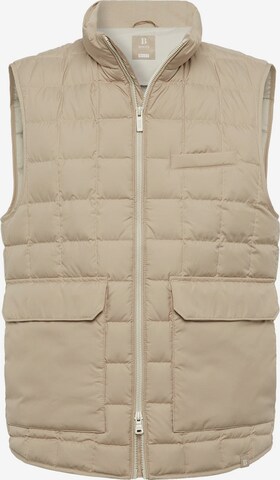 Boggi Milano Bodywarmer in Beige: voorkant