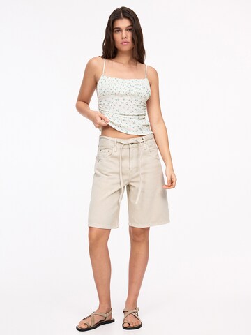 Pull&Bear Top in Weiß