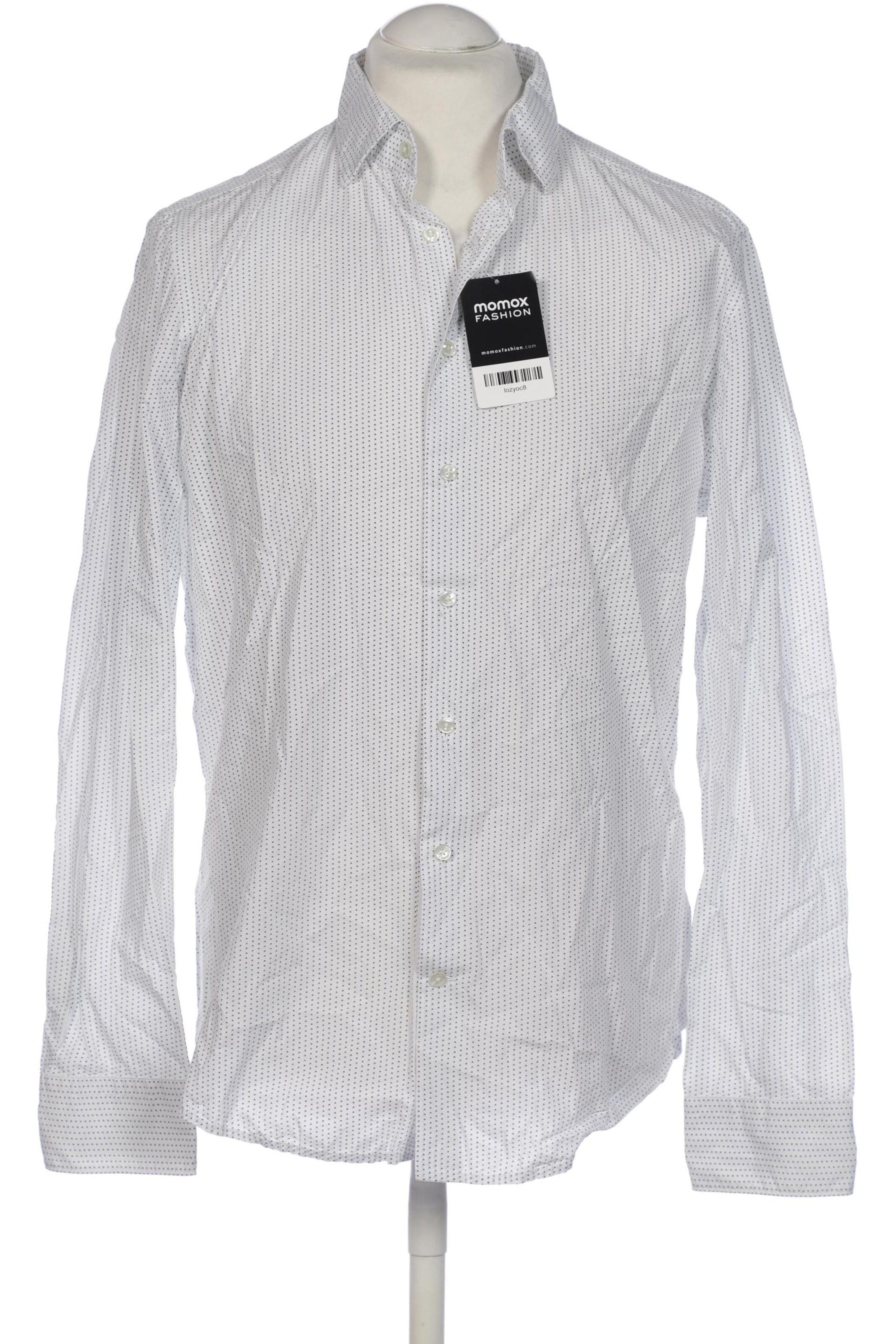 SEIDENSTICKER Button Up Shirt in L in White: front