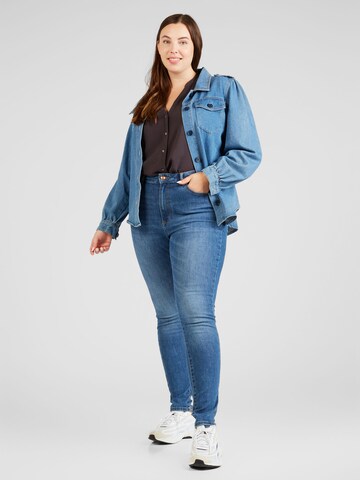 Skinny Jean 'Rose' ONLY Carmakoma en bleu