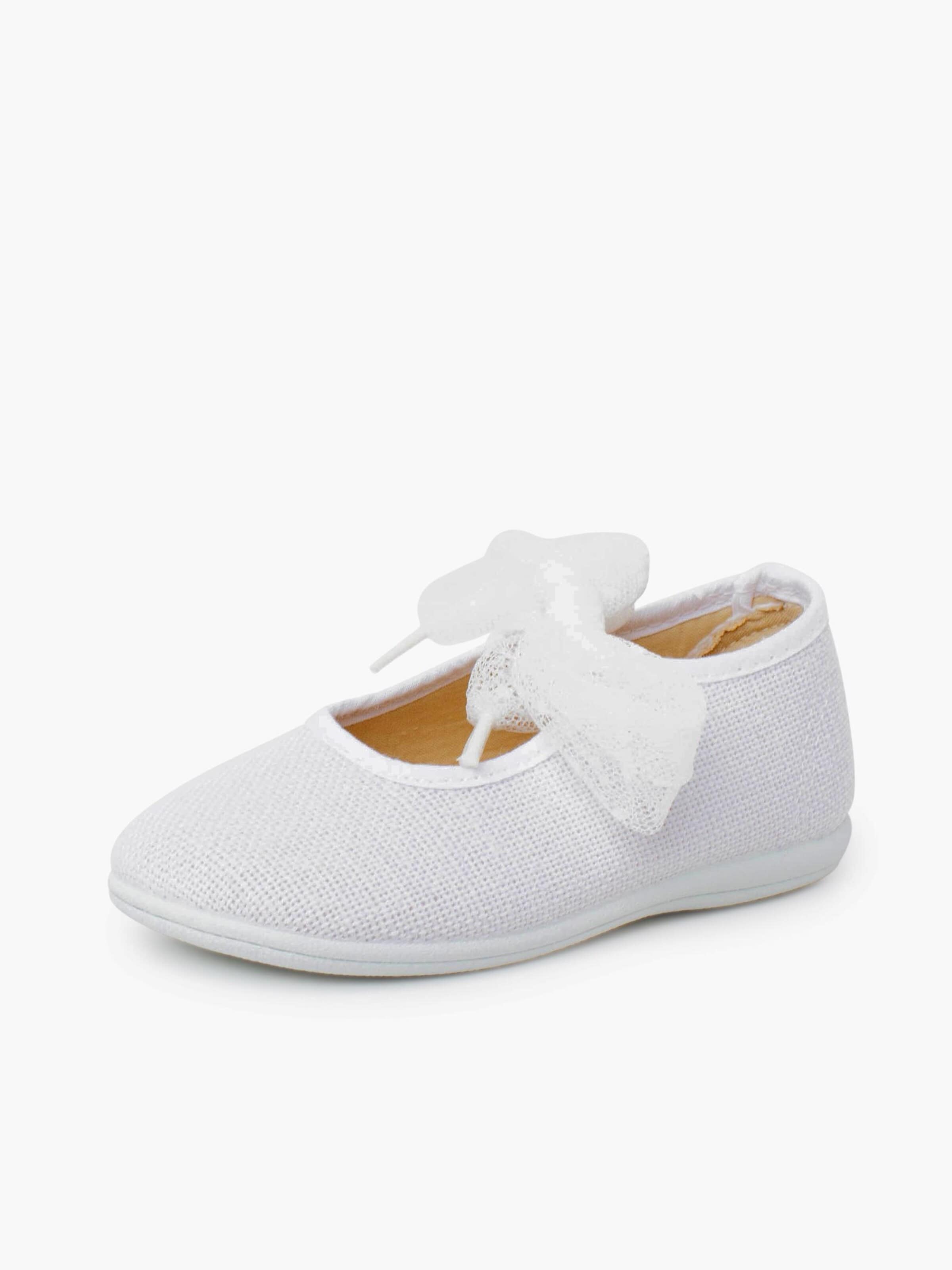 Ballerines Pisamonas en blanc : devant