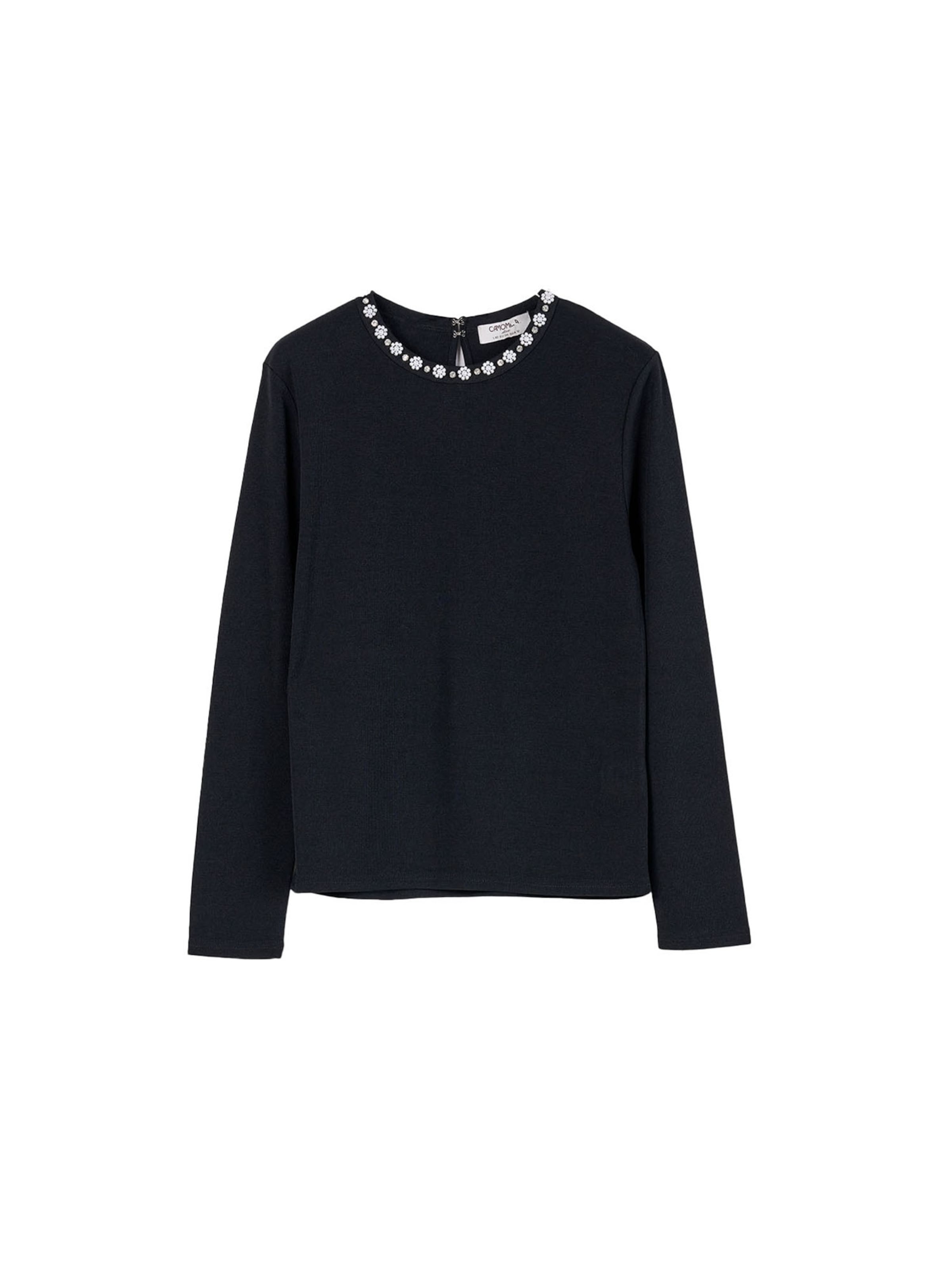 Camomilla Italia Shirt 'MESSALINA' in Zwart: voorkant