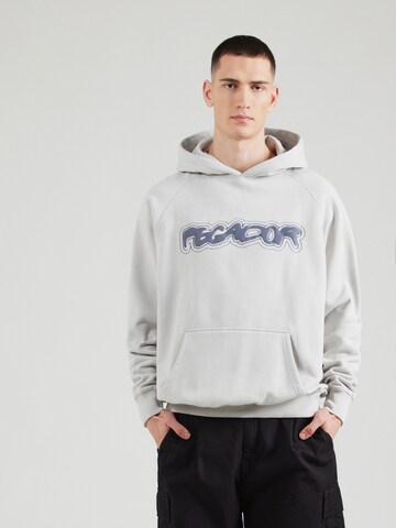 Sweat-shirt 'ANCLAR' Pegador en gris : devant