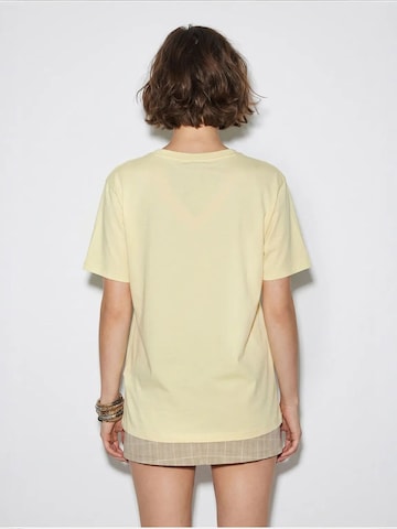Bianco Lucci - Camisa 'T-Shirts' em amarelo