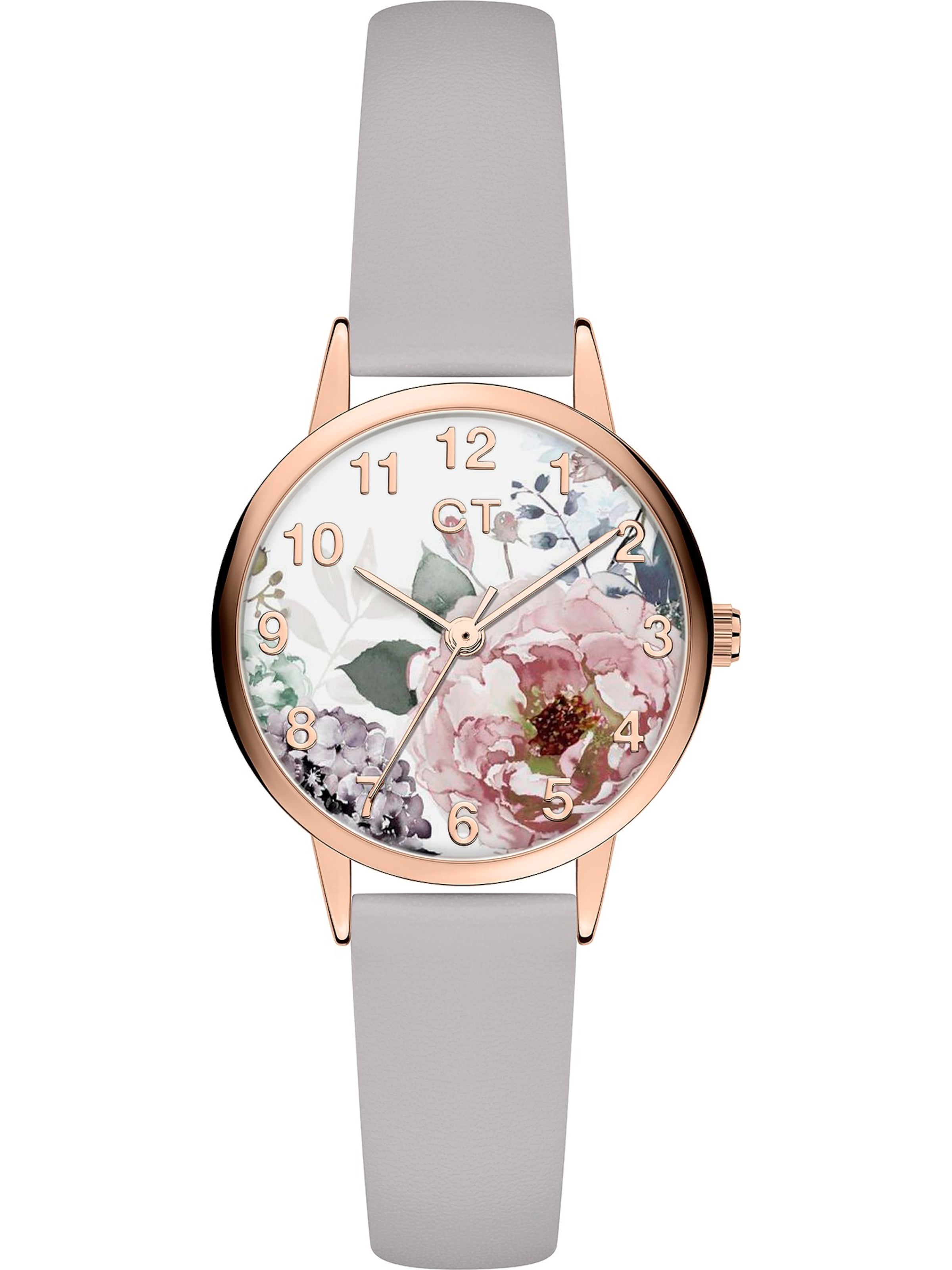 Cool Time Watch in Grey: front