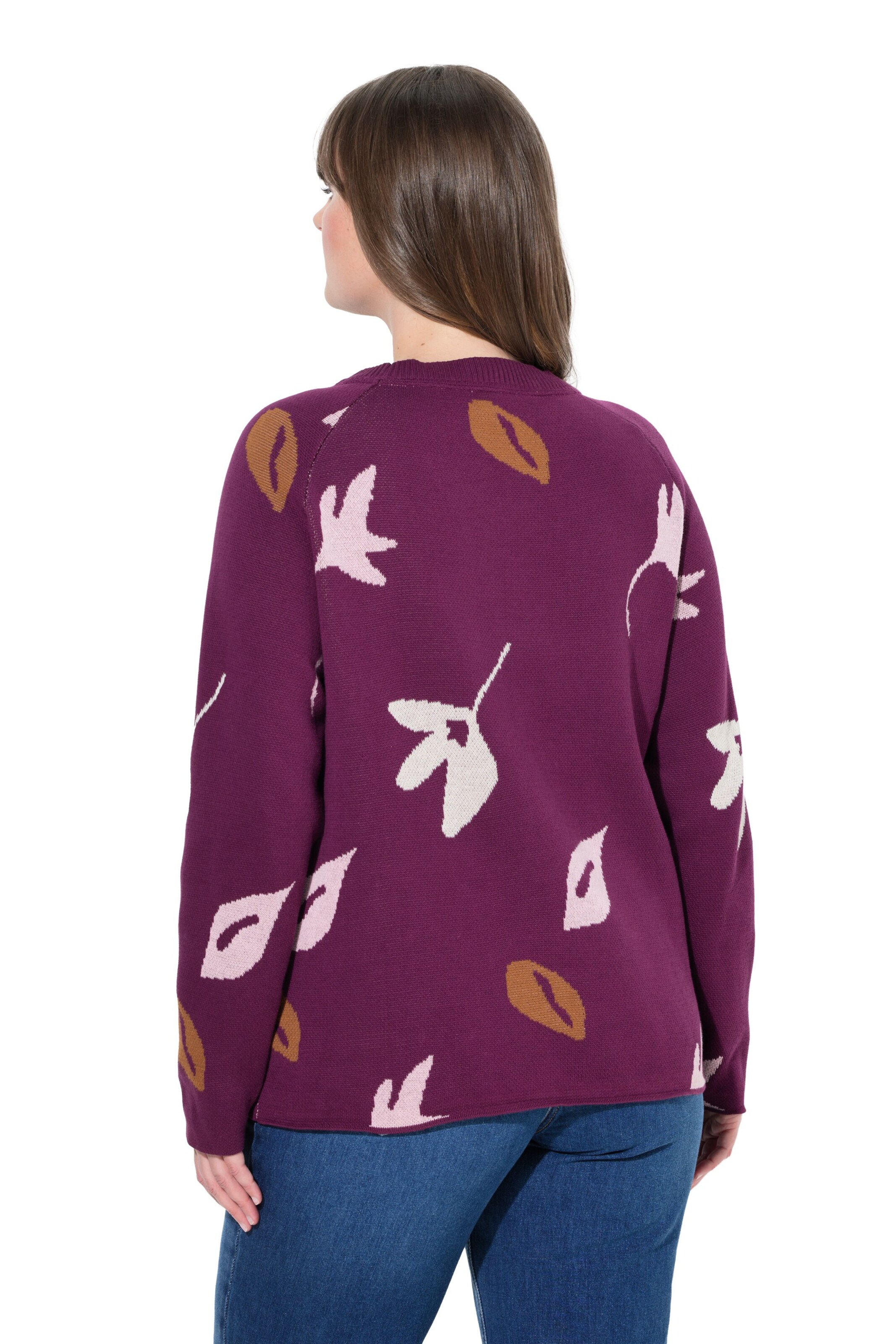 Ulla Popken Pullover in Lila