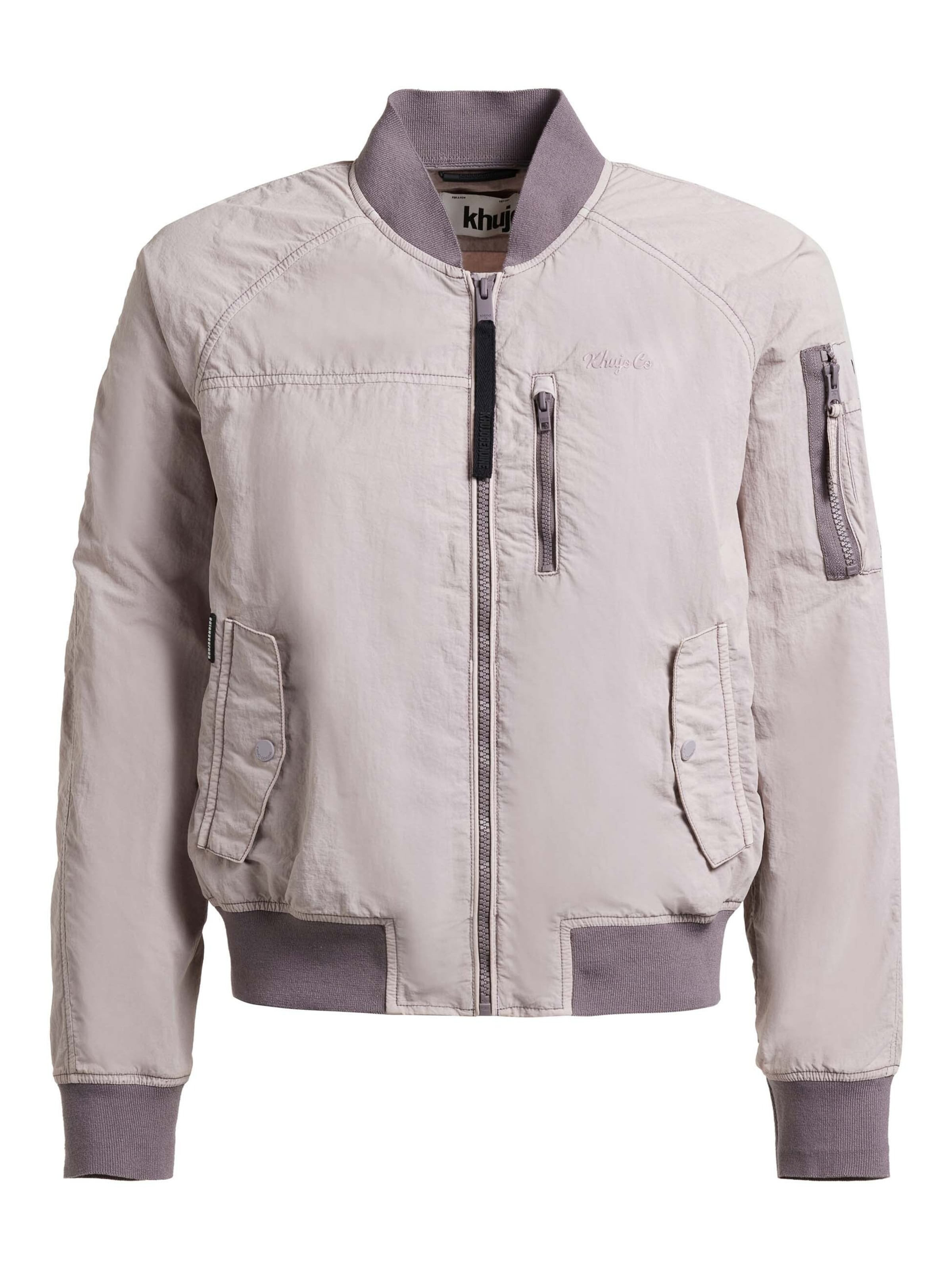 khujo Between-season jacket 'Zaria' in Purple: front