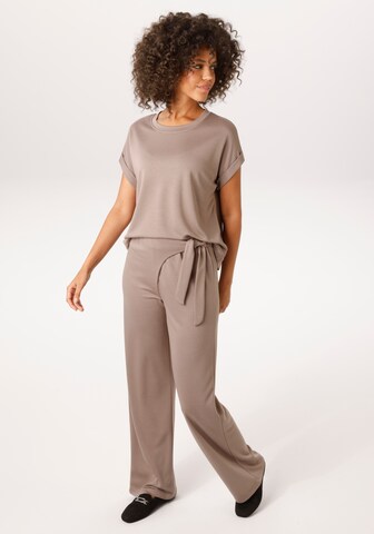 Aniston CASUAL Pajama Pants in Beige