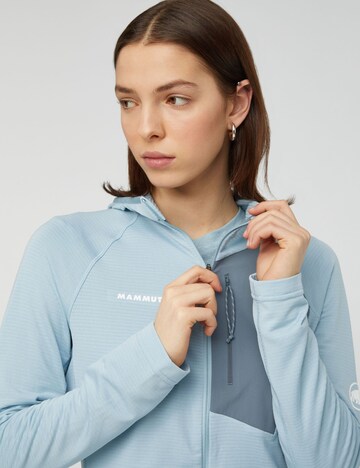 MAMMUT Athletic Fleece Jacket in Blue