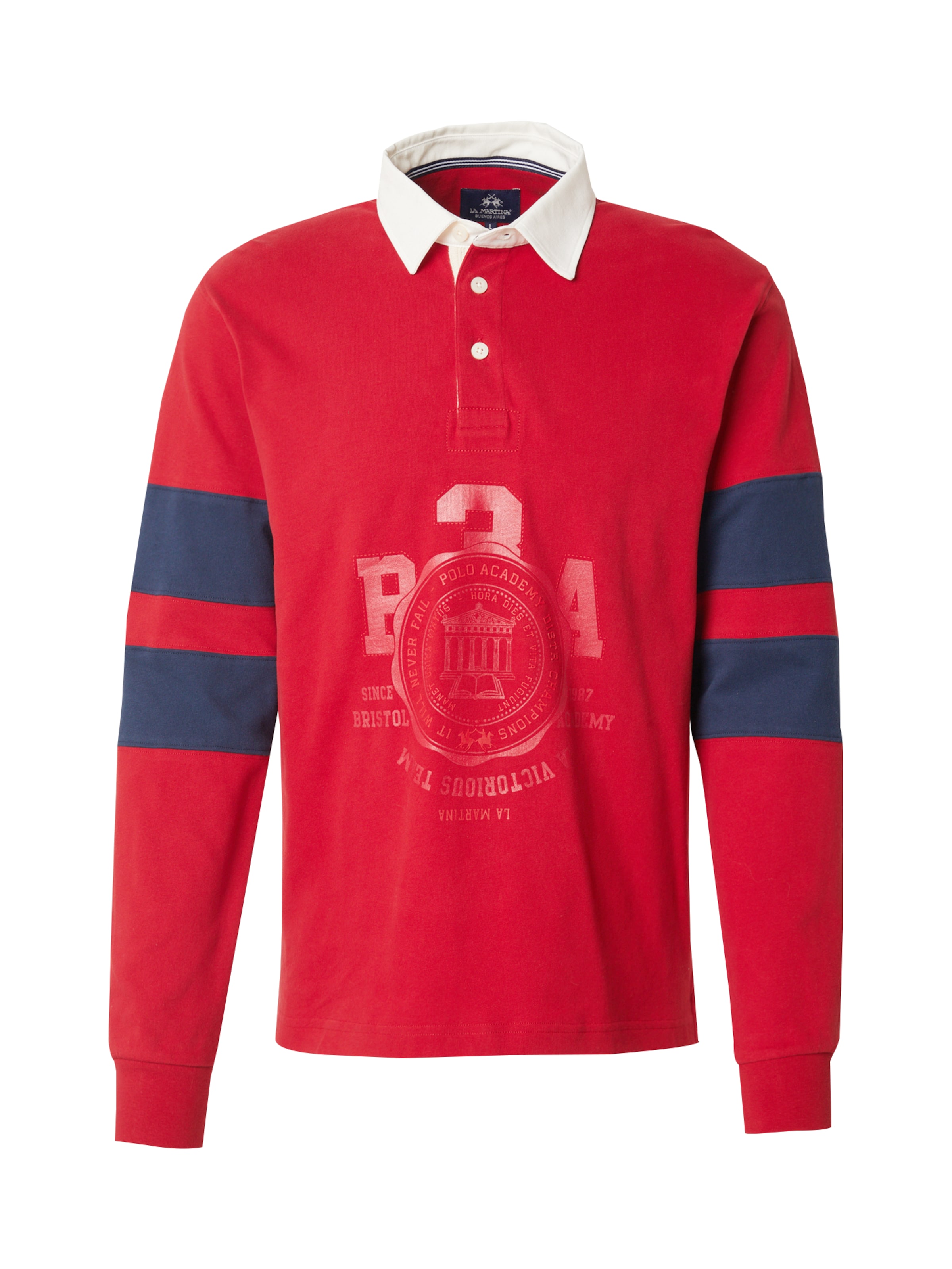 La Martina Tričko - Červená: predná strana