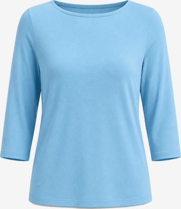 AOTTORI Shirt in Blau: Vorderseite