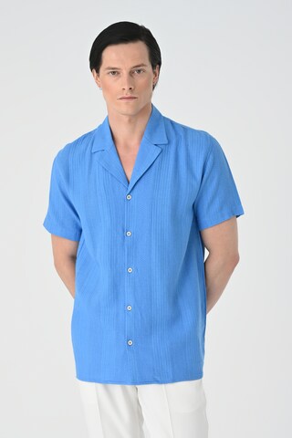 Antioch Regularny krój Koszula w kolorze niebieski