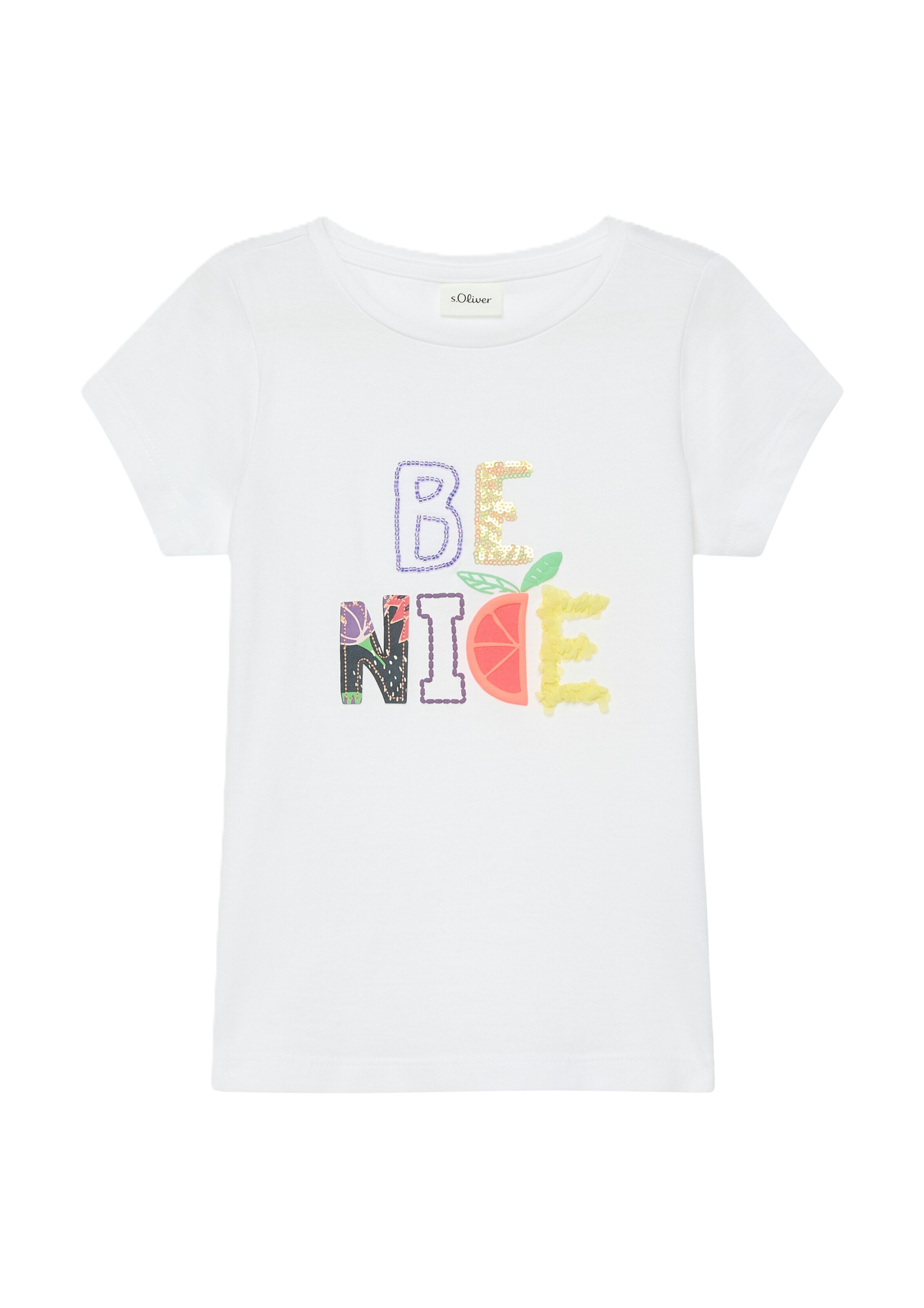 s.Oliver Shirt in White: front