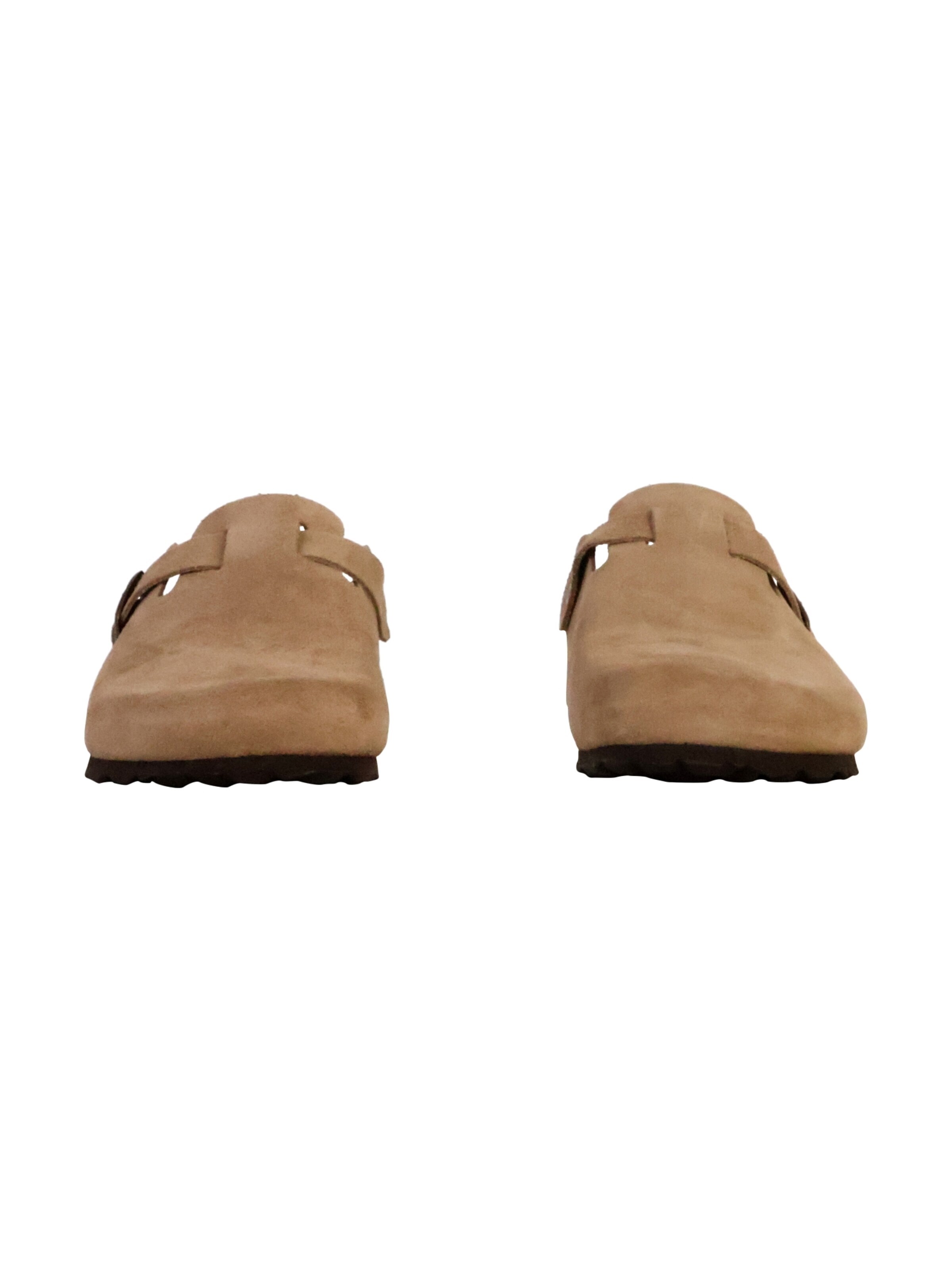 The Divine Factory Mule 'Joasis-Lederpantoletten' in Brown