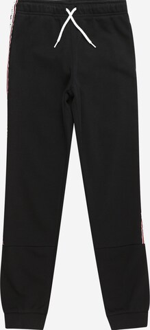 Effilé Pantalon Champion Authentic Athletic Apparel en noir : devant