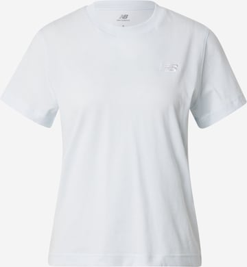 new balance - Camiseta 'Essentials' en azul: frente