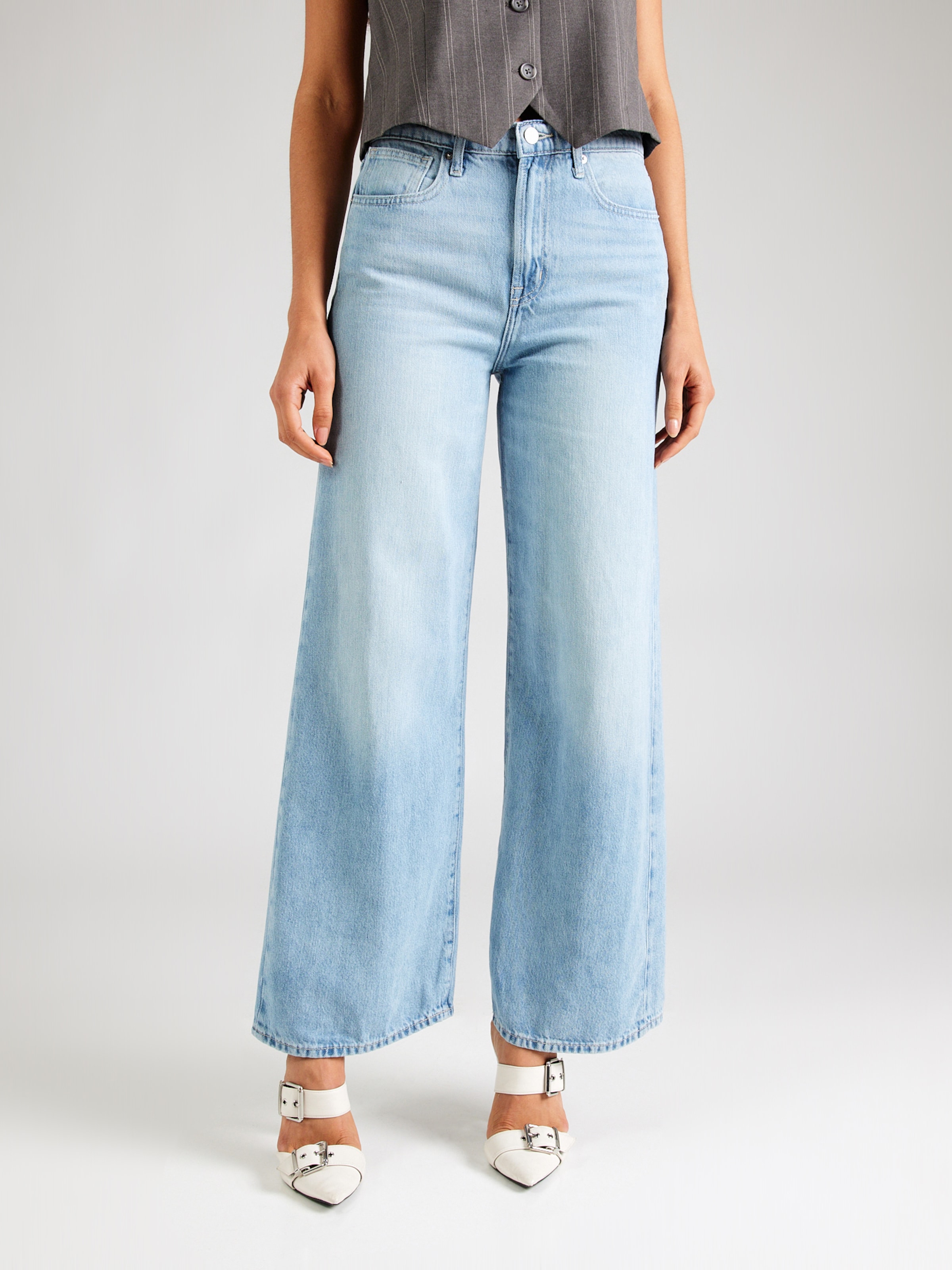 Gap high rise wide leg crop jeans sale
