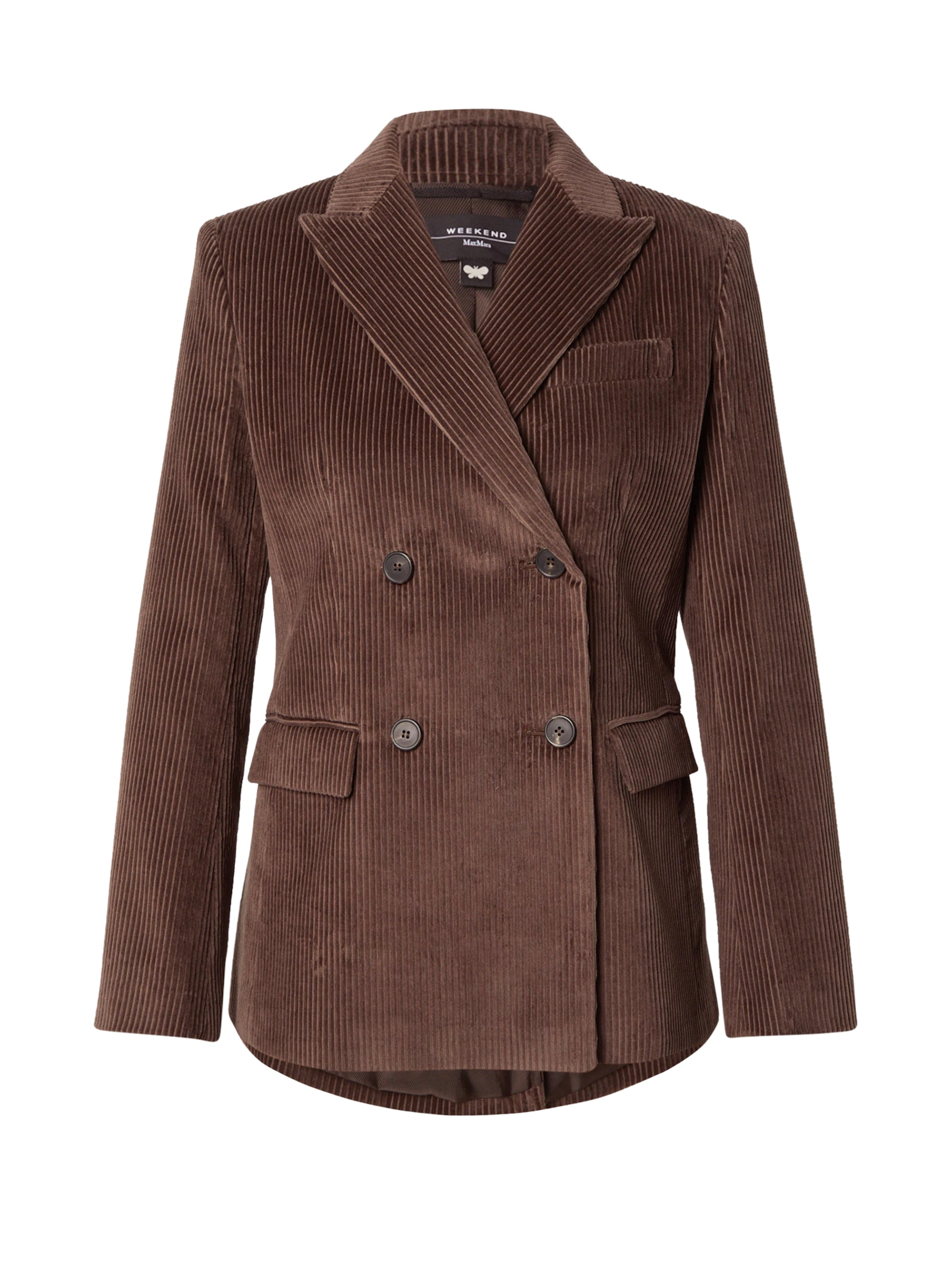 Weekend Max Mara Blazer 'KATANGA' i brun: forside