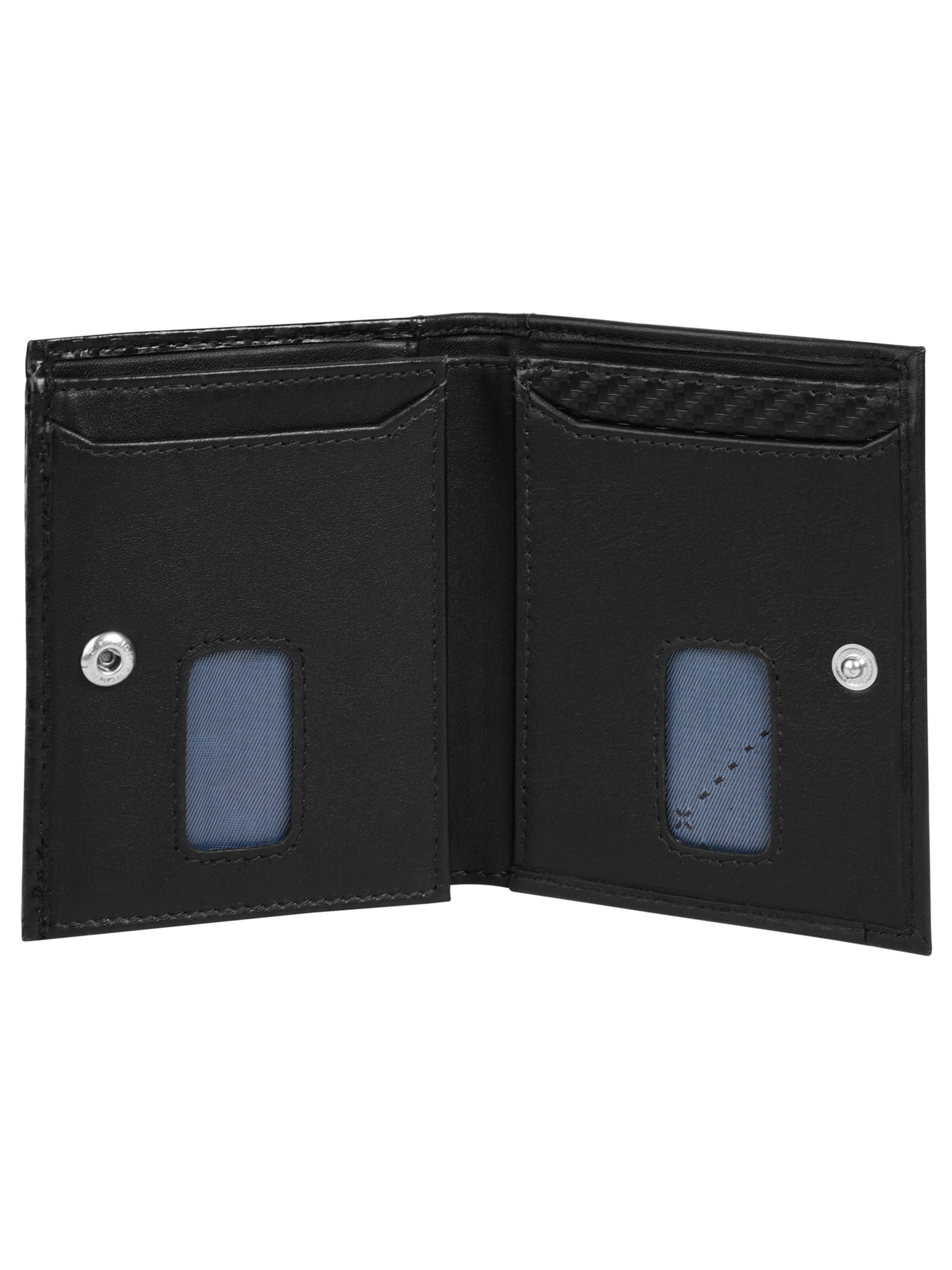 Porte-monnaies 'bugatti Geldbörse SECURE SLIM' bugatti en noir