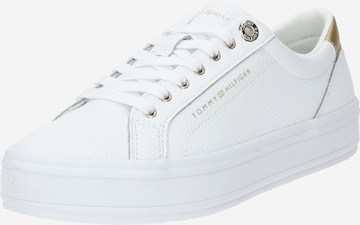 Baskets basses 'ESSENTIAL' TOMMY HILFIGER en blanc : devant