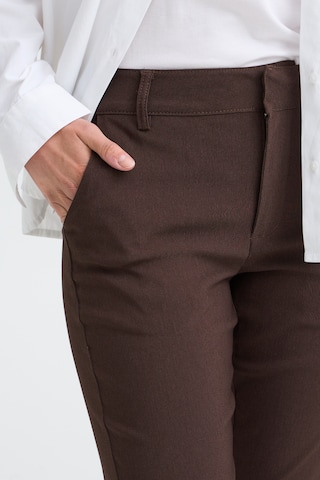b.young Slimfit Chino kalhoty – hnědá