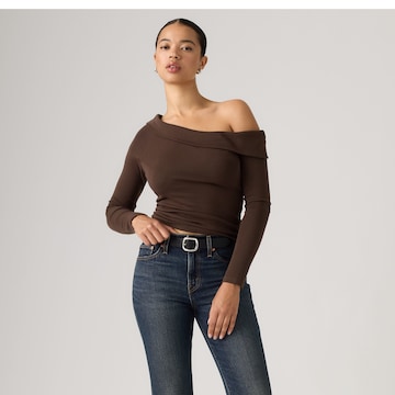 LEVI'S ® Тениска 'CLARA' в кафяво