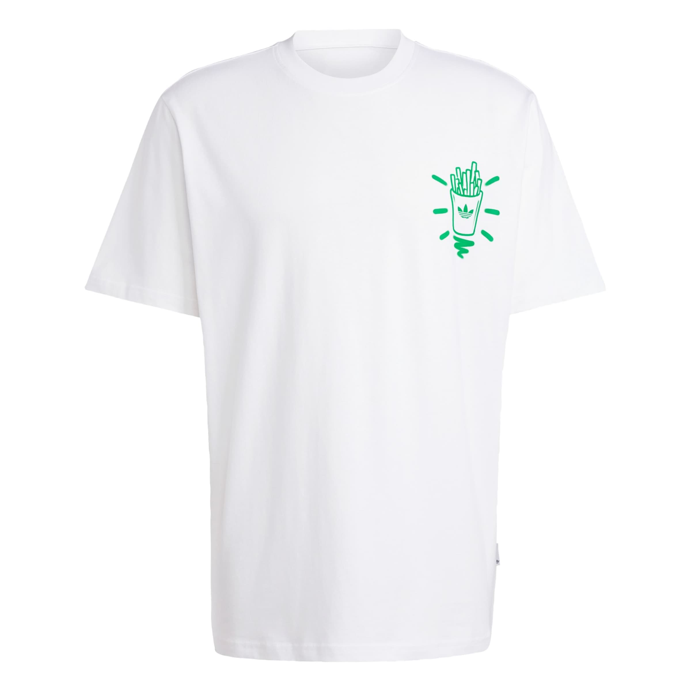 ADIDAS ORIGINALS Μπλουζάκι σε λευκό: μπροστά