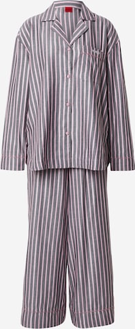 HUGOPidžama - siva boja: prednji dio