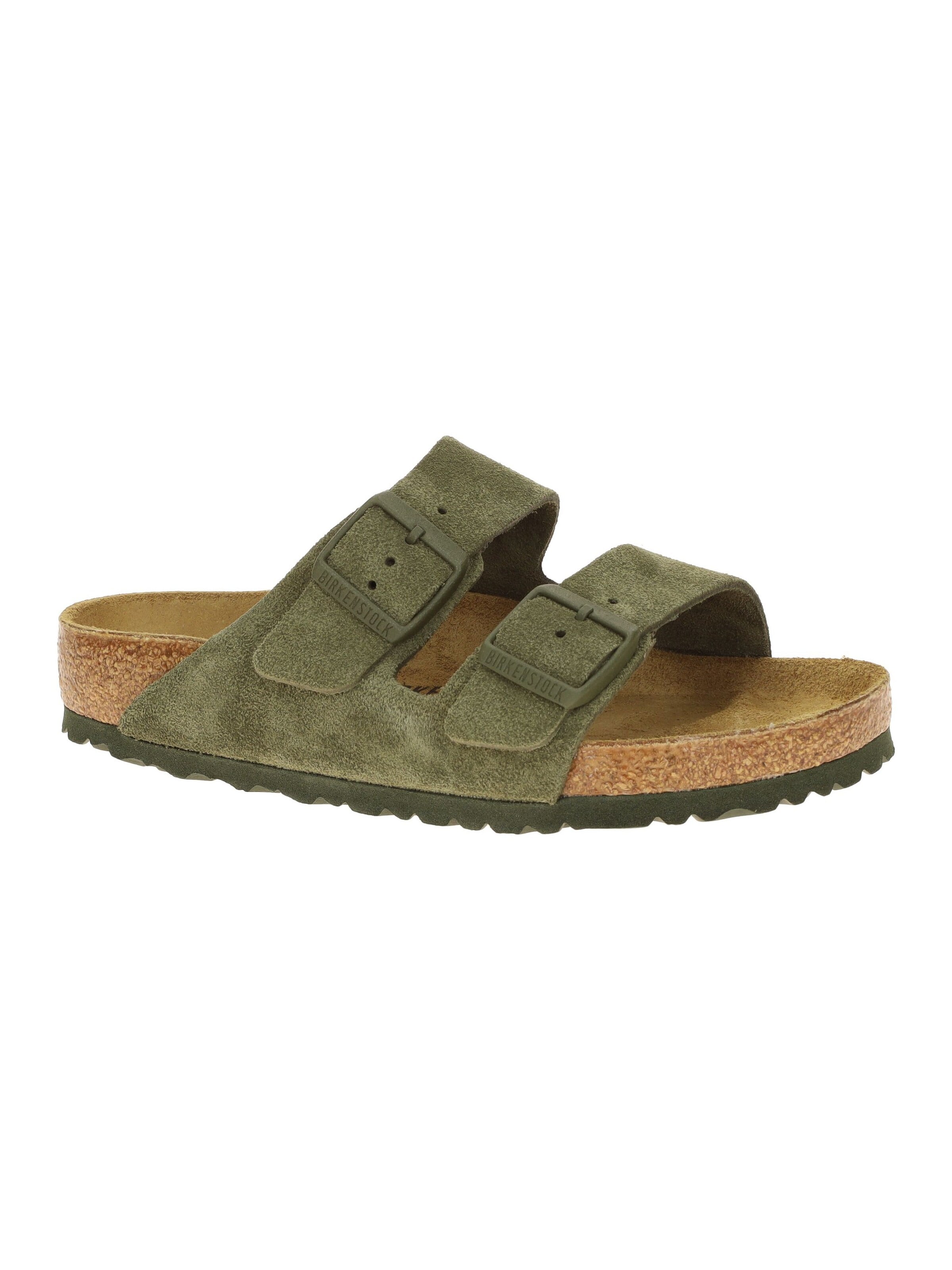 BIRKENSTOCK Mules 'Arizona' in Green: front