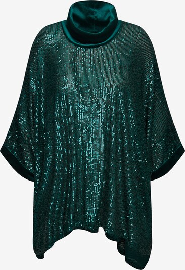 Ulla Popken Tunika in M-XL in dunkelgrün, Produktansicht