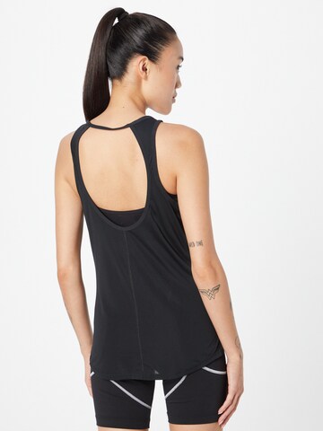 Sport top de la NIKE pe negru