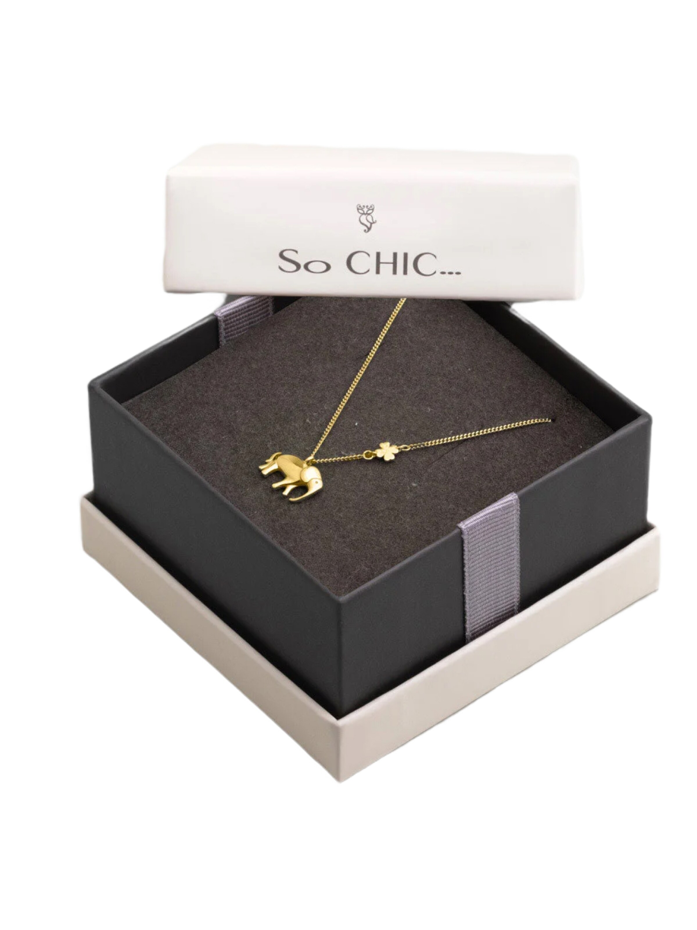 So Chic Necklace in Gold