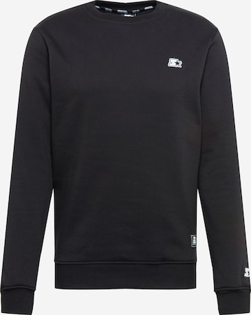 Starter Black Label Sweatshirt 'Essential' in Black: front