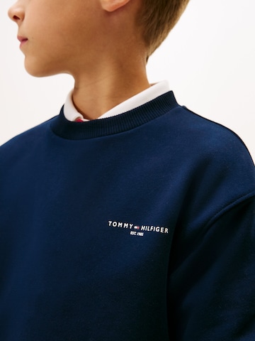 TOMMY HILFIGER Sweatshirt in Blau