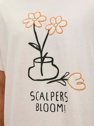 T-Shirt fonctionnel ' ' Scalpers en blanc