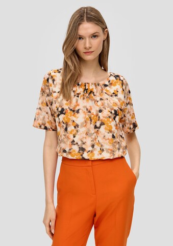 s.Oliver BLACK LABEL Blouse in Oranje: voorkant