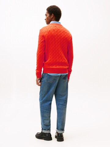 TOMMY HILFIGER Πουλόβερ 'CLASSIC' σε πορτοκαλί