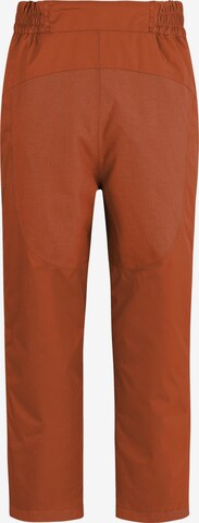 Regular Pantalon d'extérieur 'Deltana' normani en orange