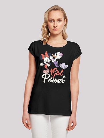 F4NT4STIC Shirt 'Minnie Maus & Daisy' in Black: front