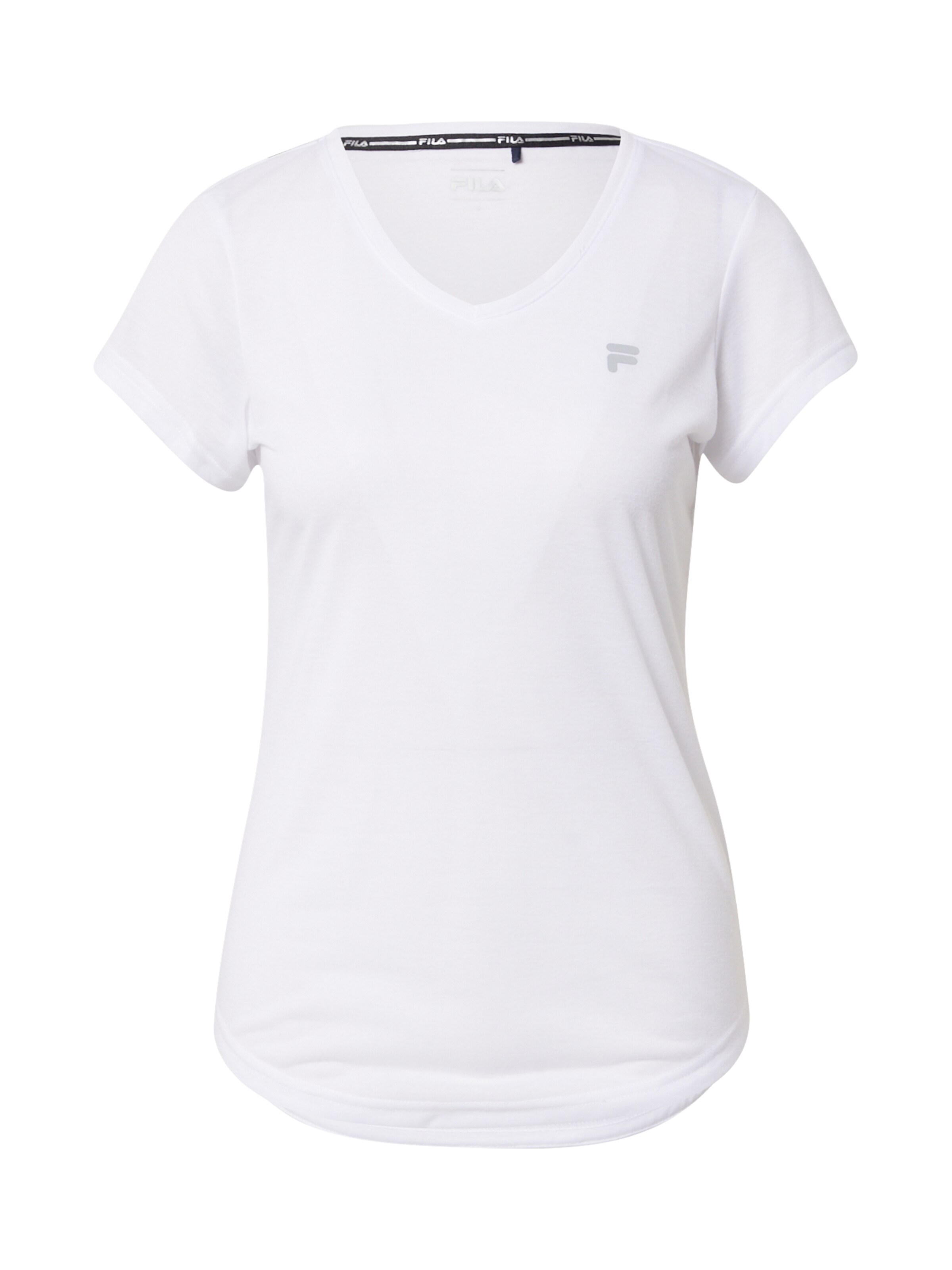 FILA Funktionsshirt in Weiß: Vorderseite