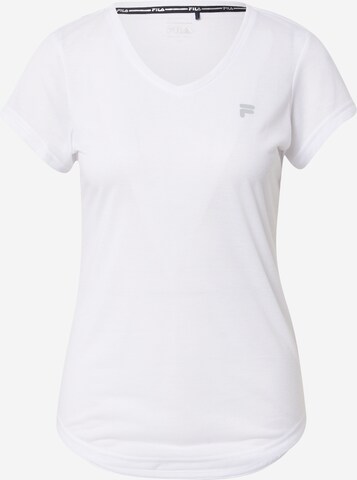 FILA Performance Shirt in White: front