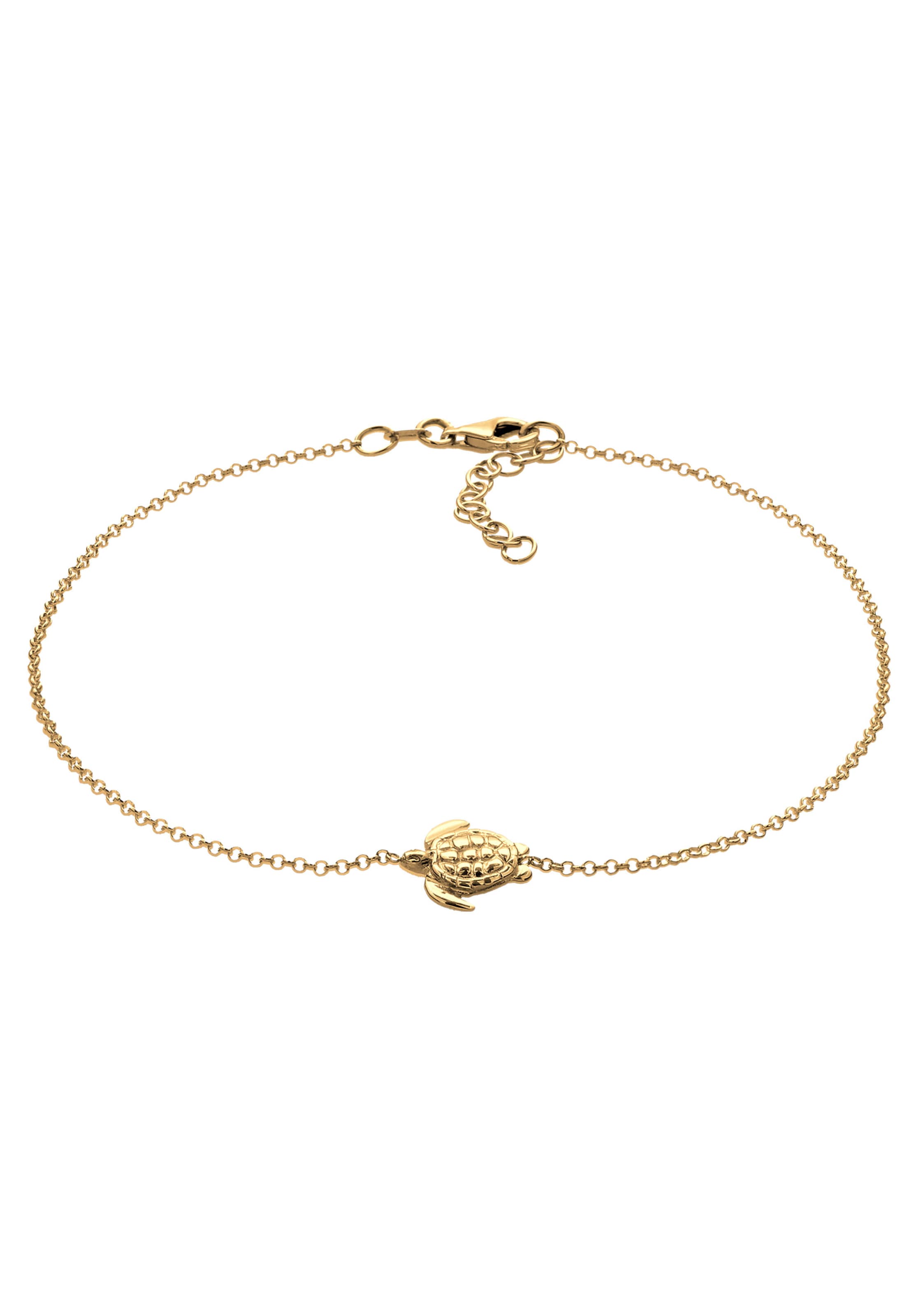 ELLI Fußschmuck in Gold: Vorderseite