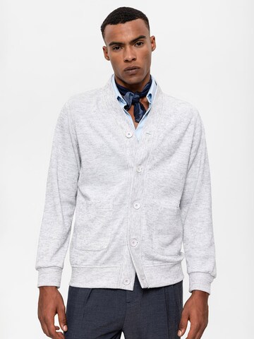Antioch Knit cardigan in Grey: front