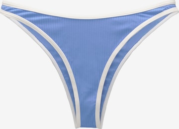 Pantaloncini per bikini di Pull&Bear in blu: frontale