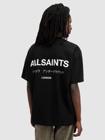 AllSaints Μπλουζάκι 'Underground' σε μαύρο