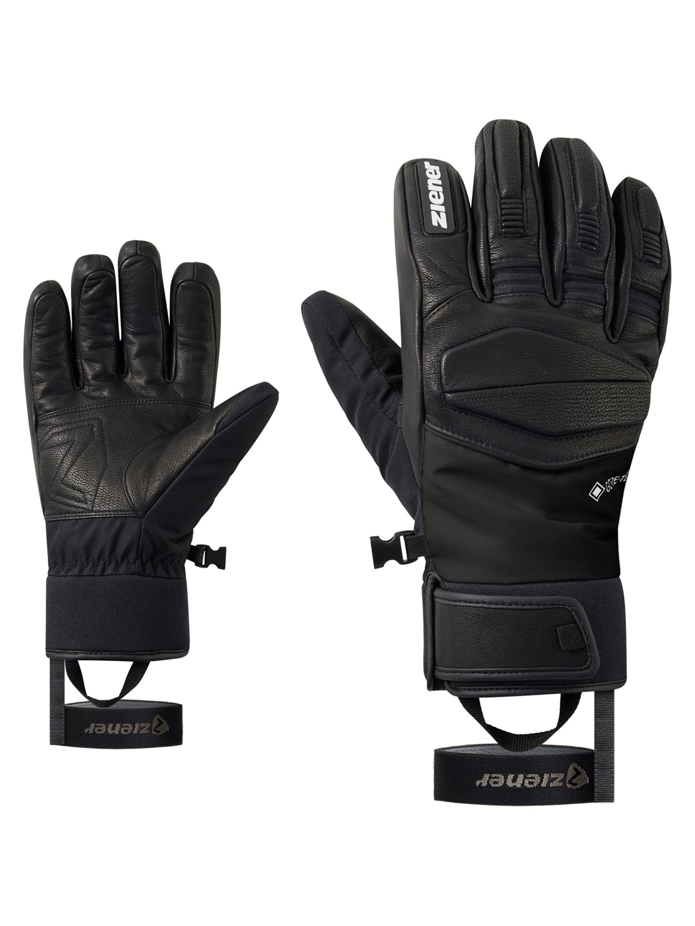 ZIENER Athletic Gloves 'GELLDO-Z GTX PR ' in Black: front